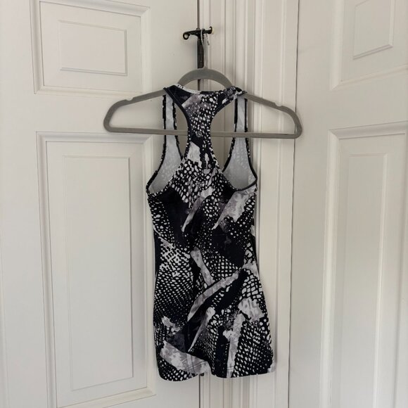 Lululemon Black and White Racerback Top - Picture 2 of 2